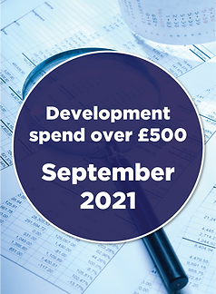 Development Spend - September 2021